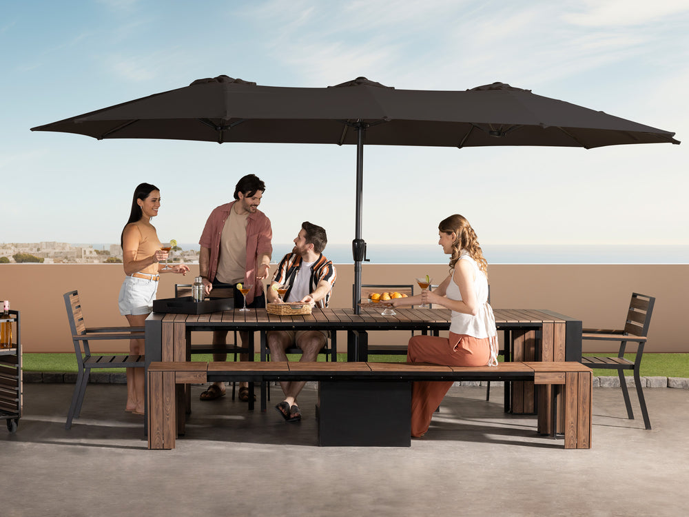 Black::Gallery::Transformer Patio Umbrella