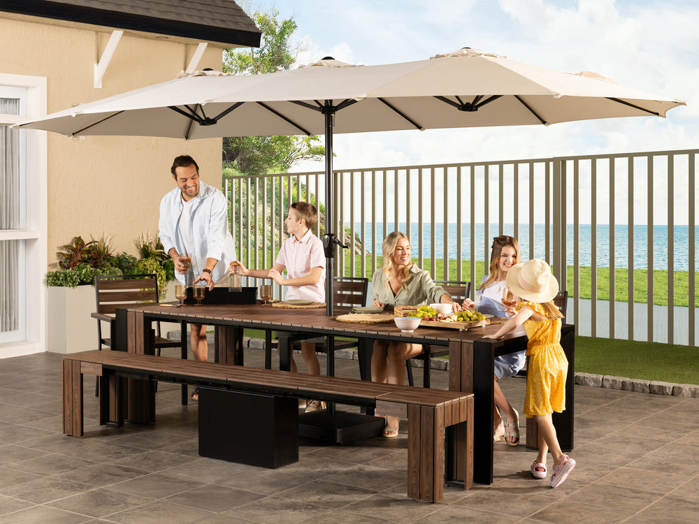 Natural::Gallery::Transformer Patio Umbrella