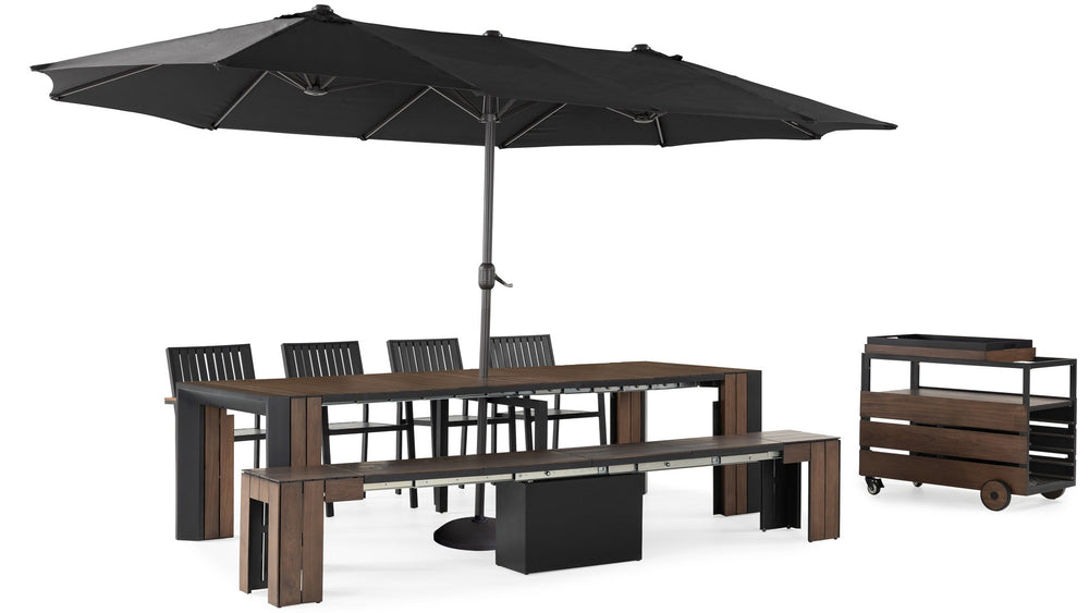 Black::Gallery::Transformer Patio Umbrella