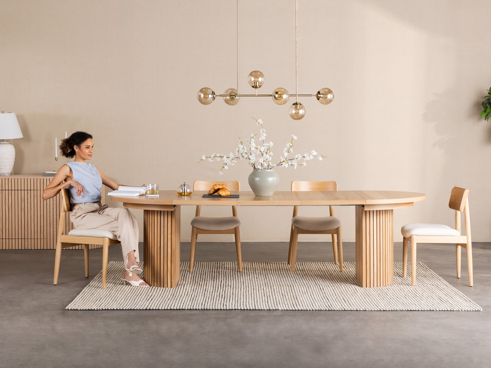 Shop Extendable, Modular Round Table Set with Chairs | TT AU